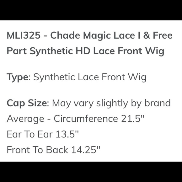 Magic lace synthetic wig - Picture 4 of 8